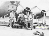 FAB100 officers at Keelser Airfield